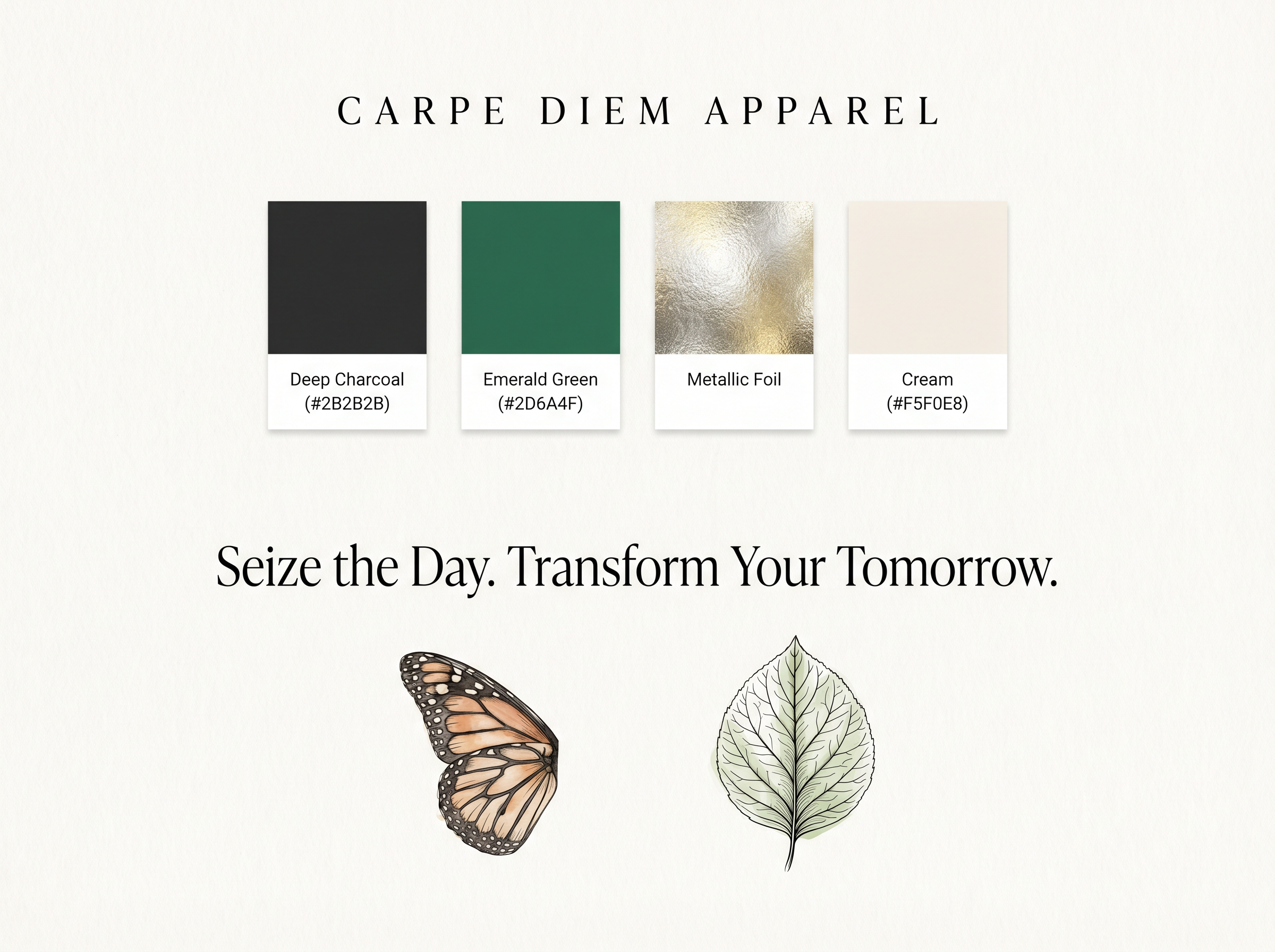 Carpe Diem Brand Board
